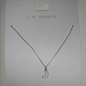 silver necklace